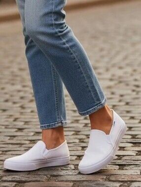 NWOT Keds Double Decker Canvas Slip On